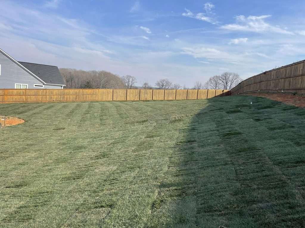 sod installation by sod pros landscaping